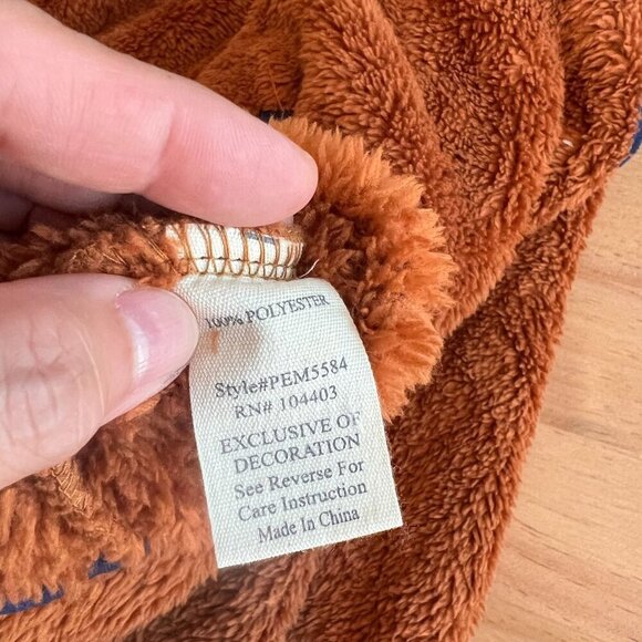 Perch Blue Pepper Faux Sherpa Womens Plus 2X Vest Brown NWOT - Picture 7 of 9